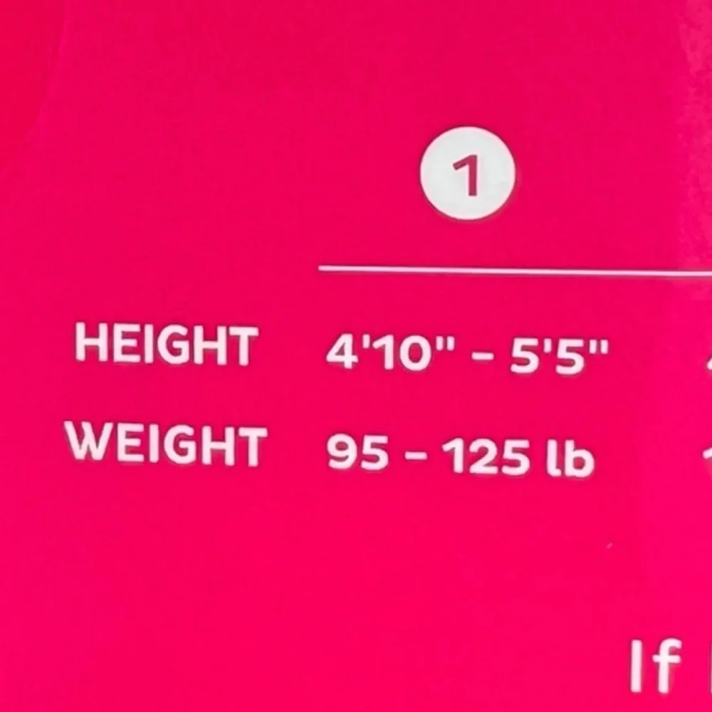 🌻NEW w/tag Spanx Red Hot Shaping Panty Tights 360° Waistband Control Size 1